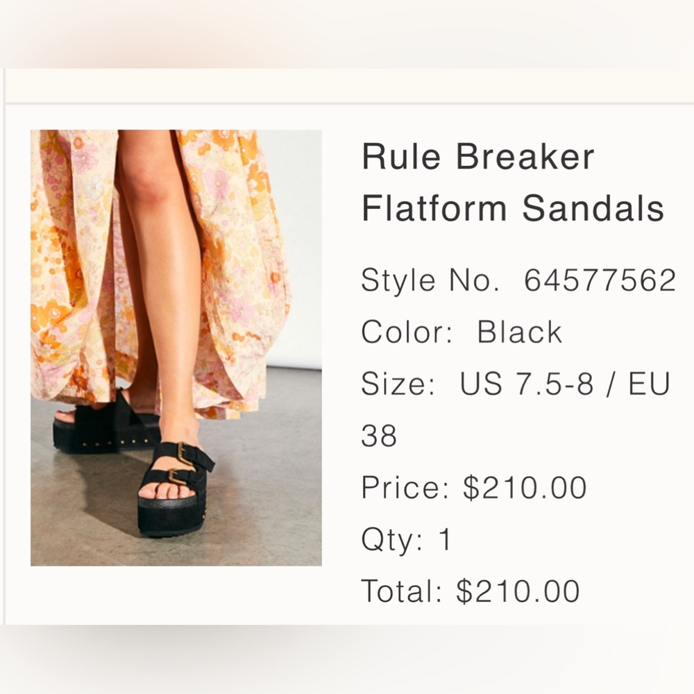 Platform sandals